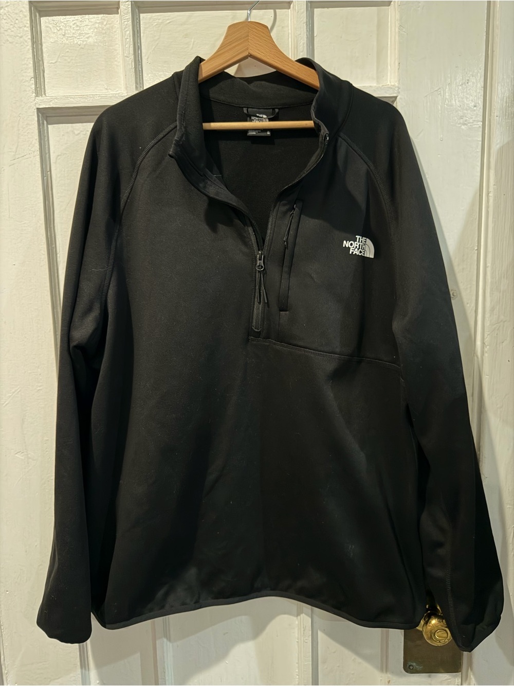 The North Face Black Men's Pullover with Logo Tag